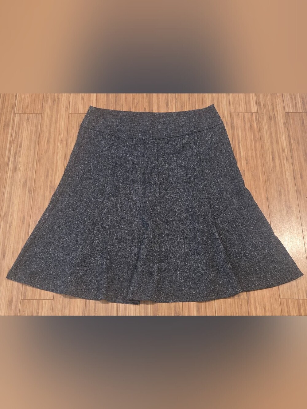 Dressbarn Womens Tweed A-Line Skirt